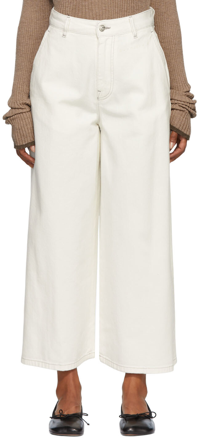 

Широкие джинсы Off-White MM6 Maison Margiela