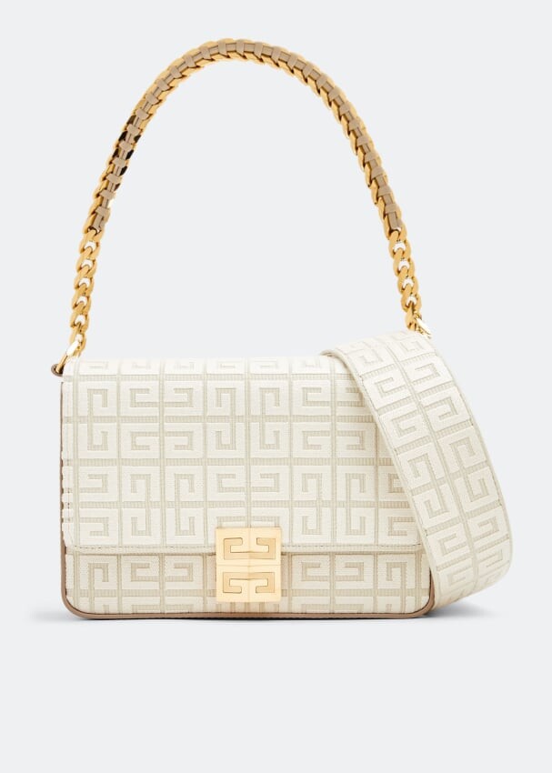 

Сумка GIVENCHY 4G medium chain bag, бежевый