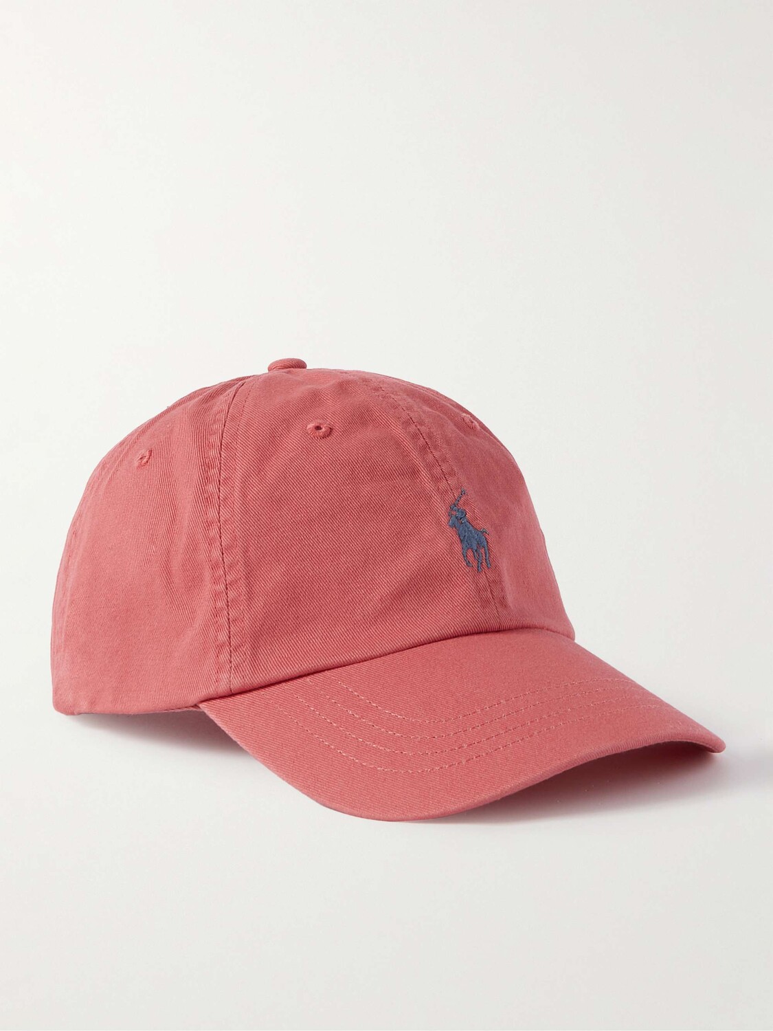 

Бейсболка из хлопкового твила с вышитым логотипом POLO RALPH LAUREN, красный