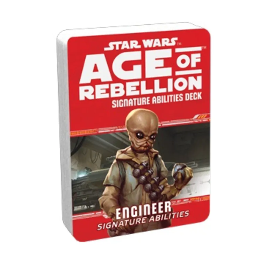 

Колода характерных способностей инженера, Star Wars RPG - Age of Rebellion - Specialization Decks (Fantasy Flight Games)