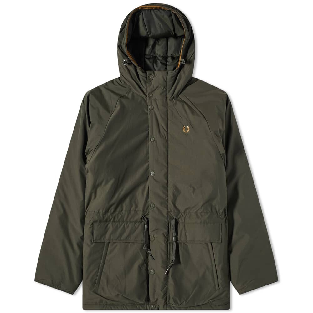 

красный - Утепленная куртка Perry на молнии Fred Perry Authentic