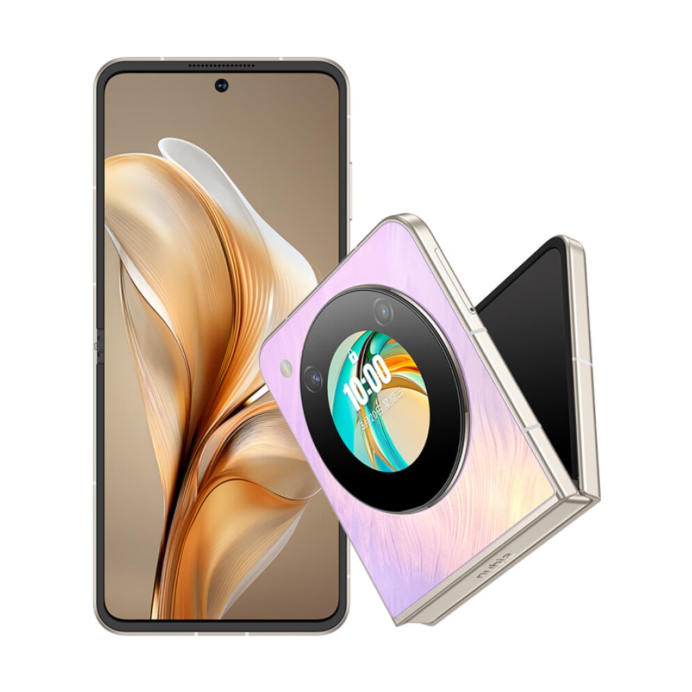 Смартфон Nubia Flip, 12 ГБ/256 ГБ, 2 Nano-SIM, фиолетовый смартфон vivo s18e 12 гб 256 гб 2 nano sim фиолетовый