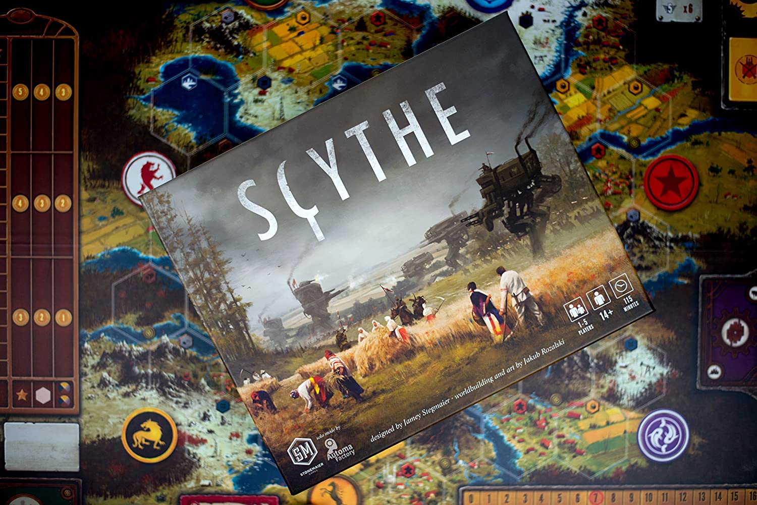 Настольная игра Stonemaier Games: Scythe – купить по выгодным ценам с  доставкой из-за рубежа через сервис «CDEK.Shopping»