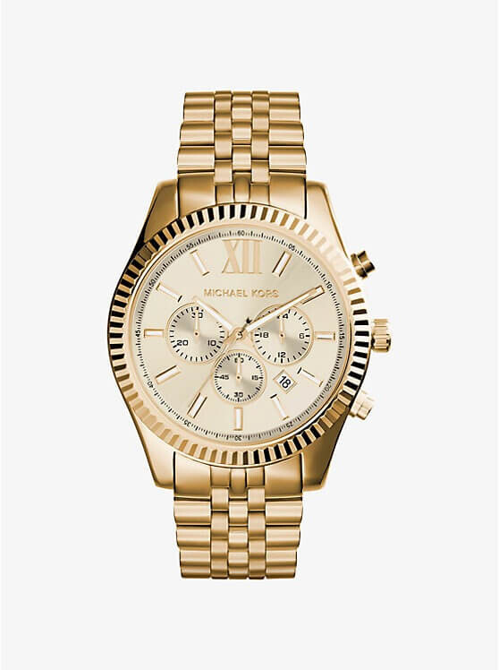 

Часы наручные Michael Kors Lexington Gold-Tone, золотой