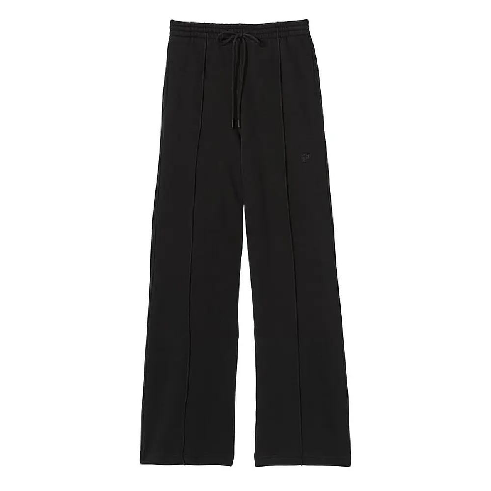 

Спортивные брюки Victoria's Secret Pink Premium Fleece Wide-leg, черный