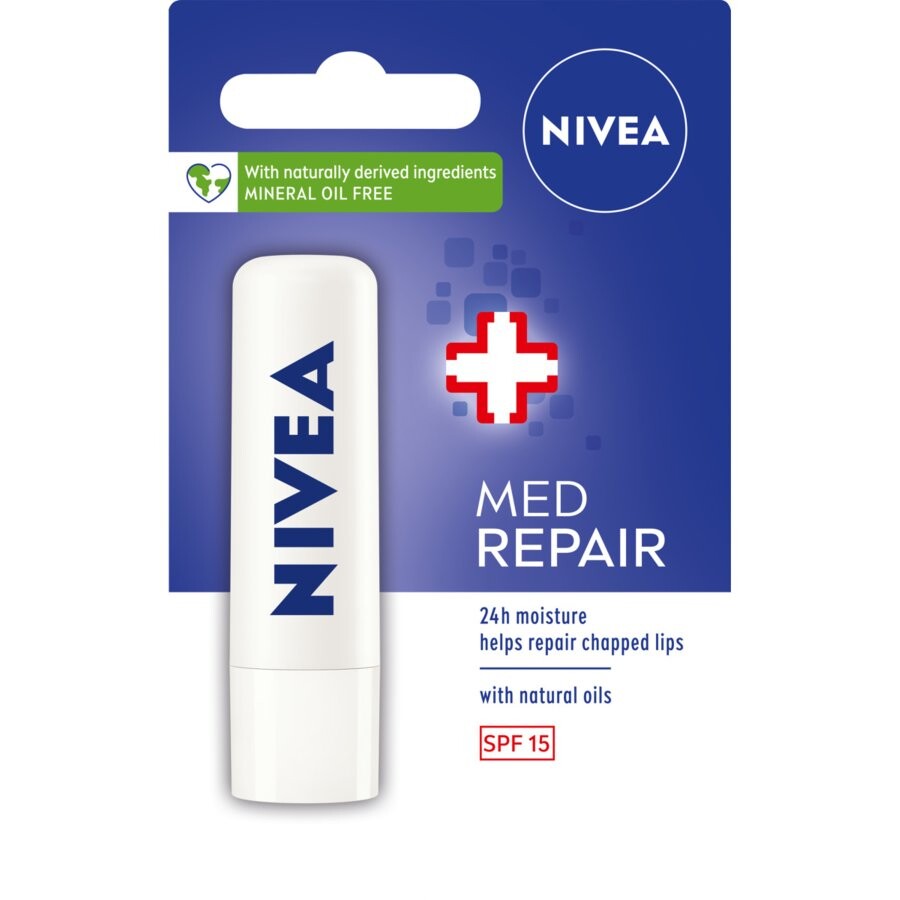 

Nivea Med Repair Питательная губная помада 4.8г