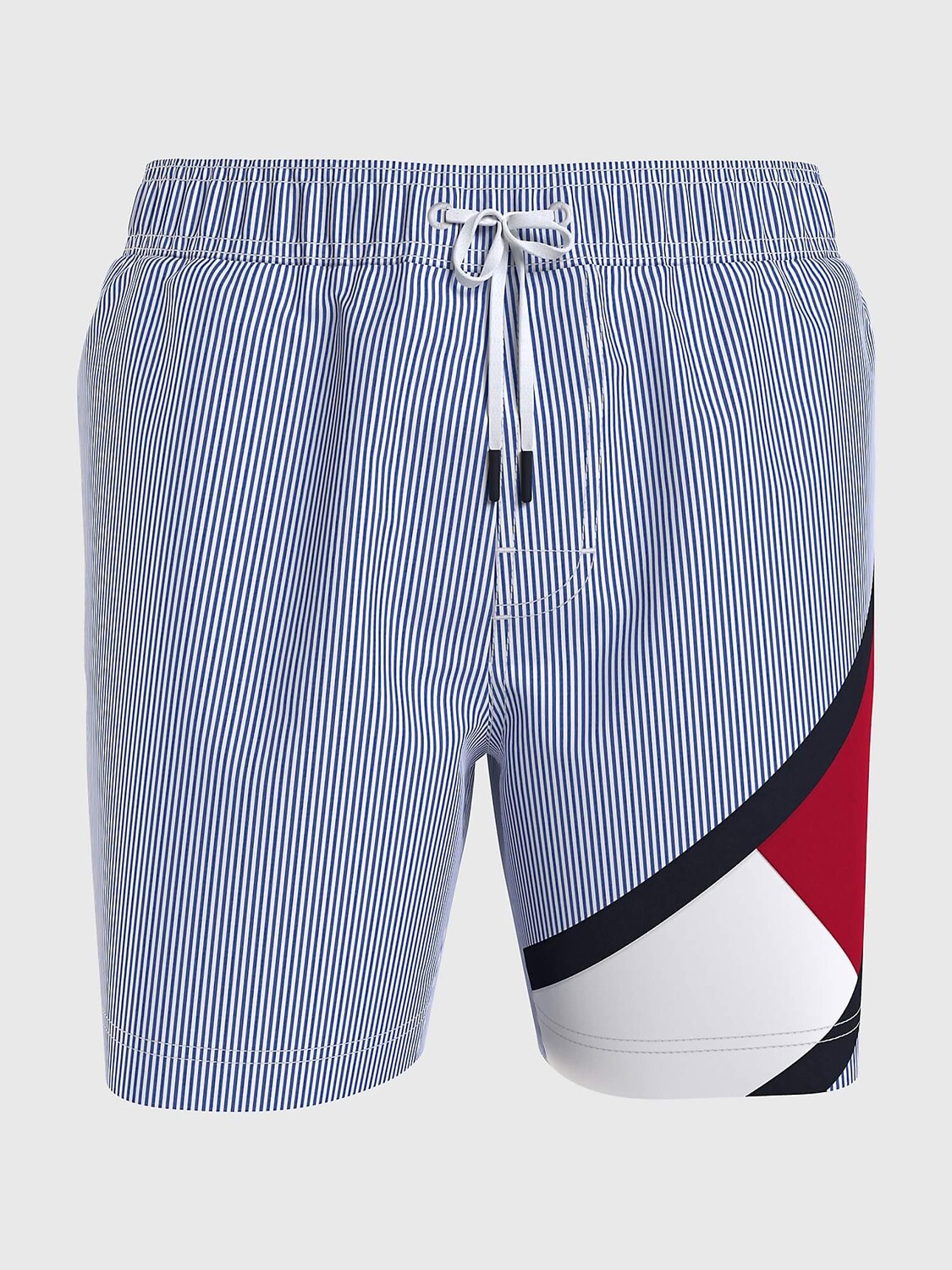 

Шорты для плавания Tommy Hilfiger Flag Logo 7", белый/синий