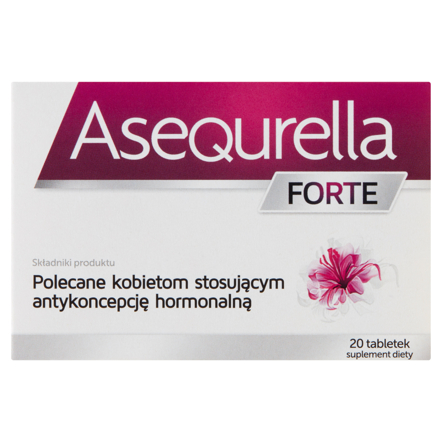 Asequrella Forte биологически активная добавка, 20 таблеток/1 упаковка биологически активная добавка vitamin c forte real pharm 90 таблеток антиоксидант для иммунитета кожи лица для мужчин и женщин