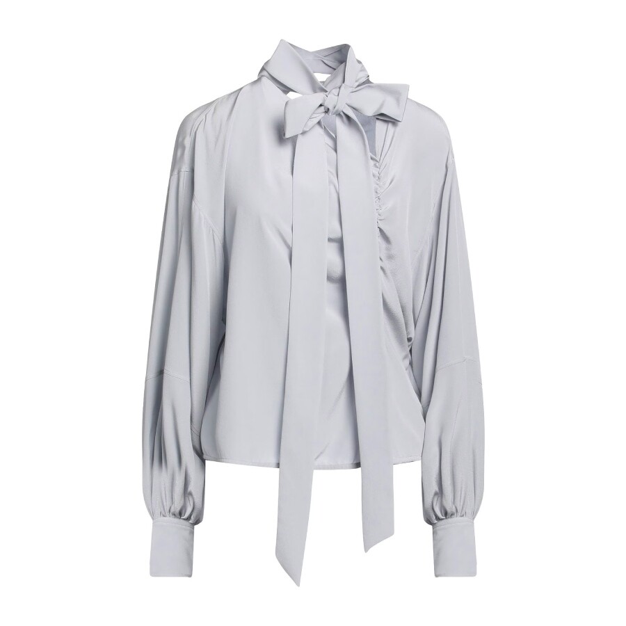 

Блуза Victoria Beckham Silk, серый