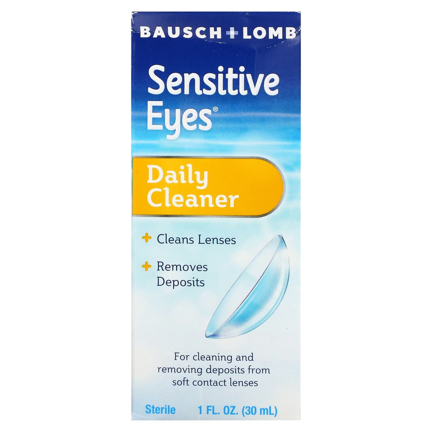 

Ежедневное Очищающее Средство Bausch + Lomb, 30 мл