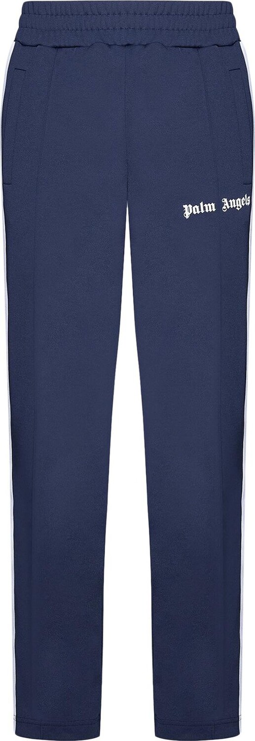 Брюки Palm Angels Classic Track Pants 'Blue', синий брюки palm angels pa jaquard track pants navy blue off white синий