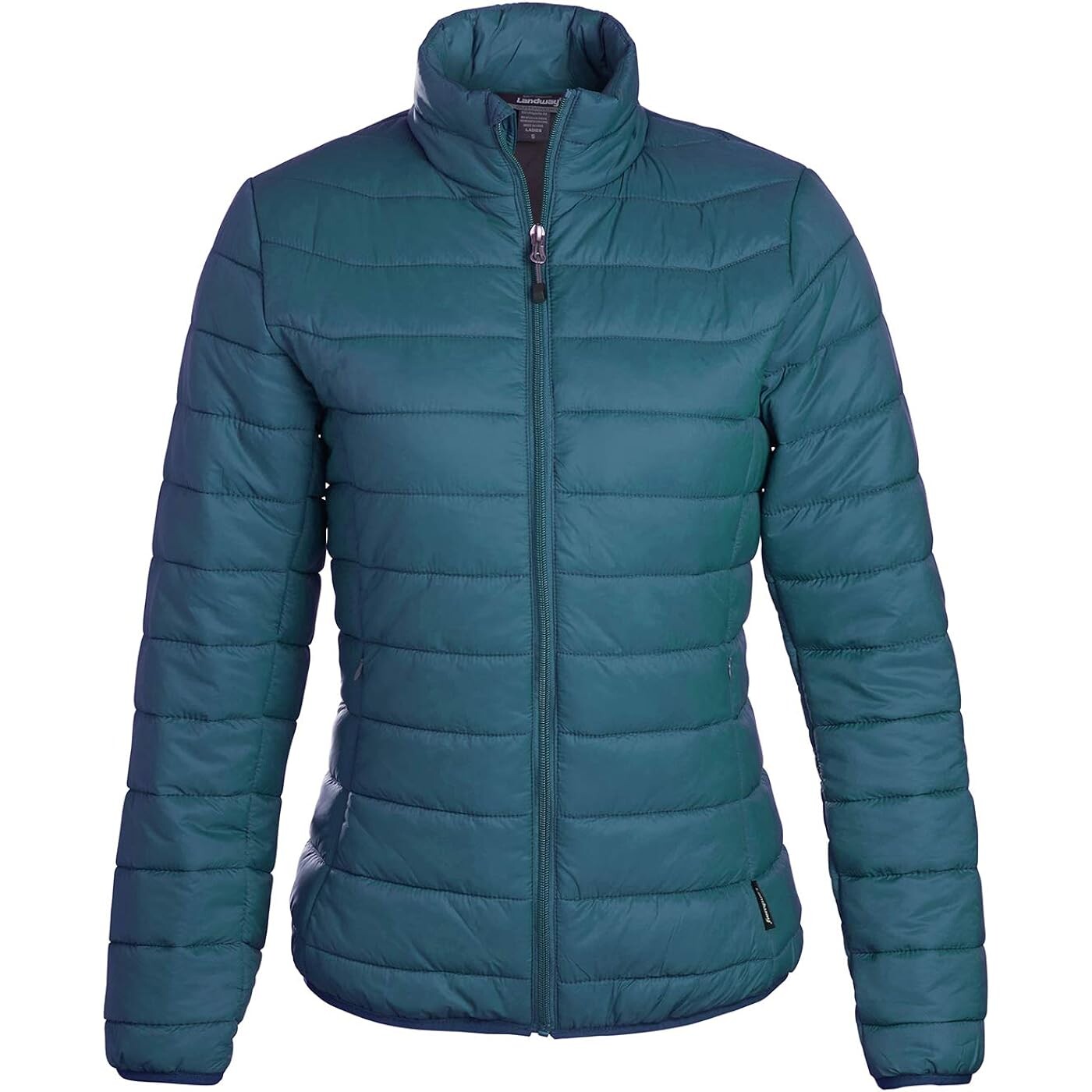 

Куртка Landway Ladies Puffer, бирюзовый, Зеленый