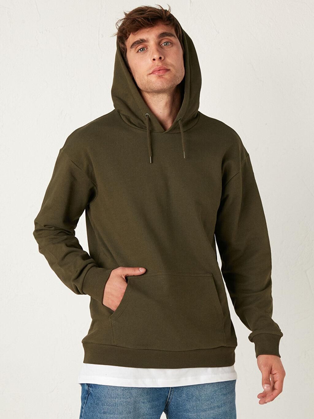 

Толстая толстовка с капюшоном LCW Casual