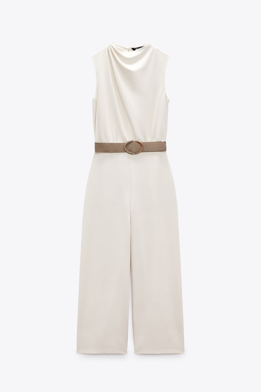 

Комбинезон Zara With Belt, экрю