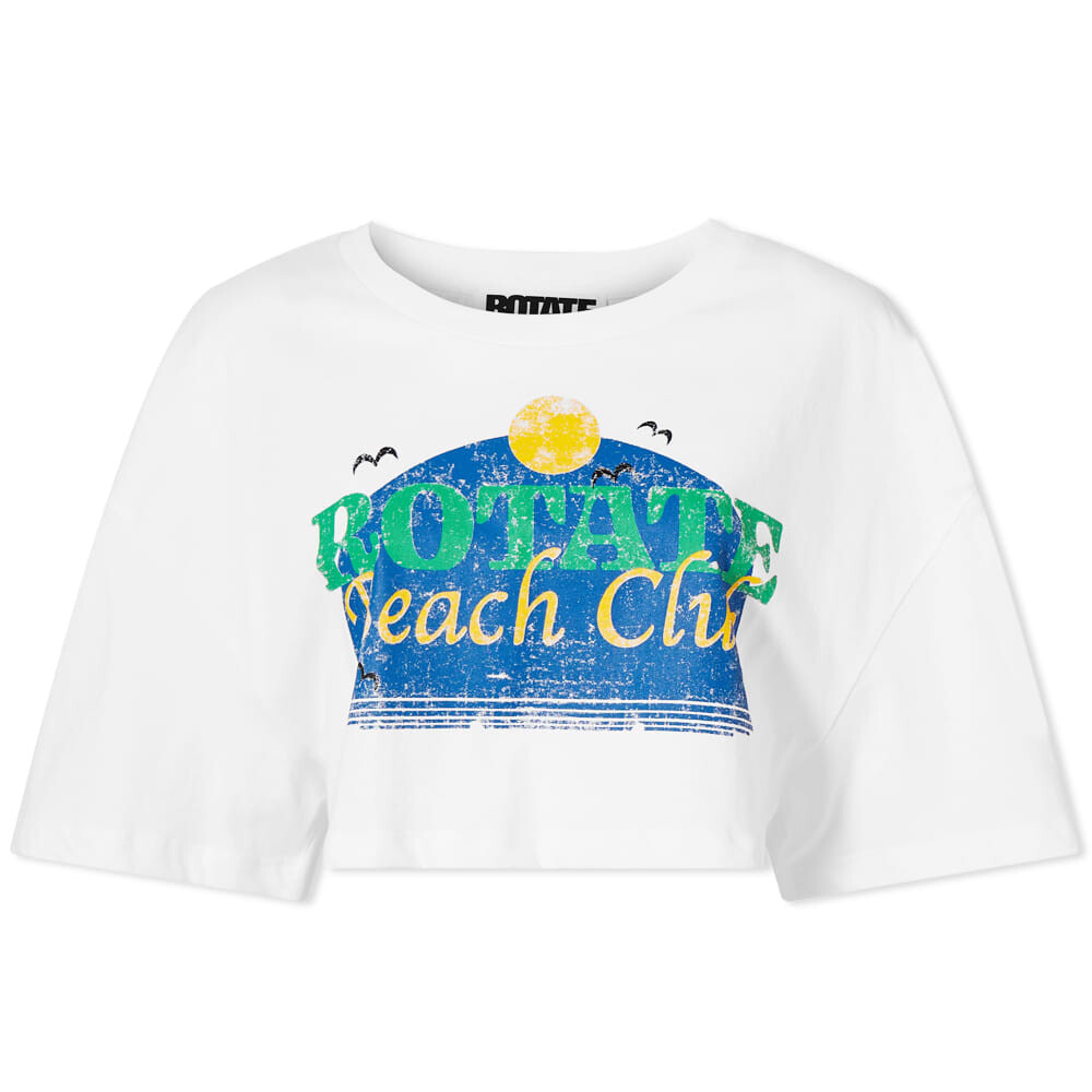 

Футболка ROTATE Tyra Cropped Tee
