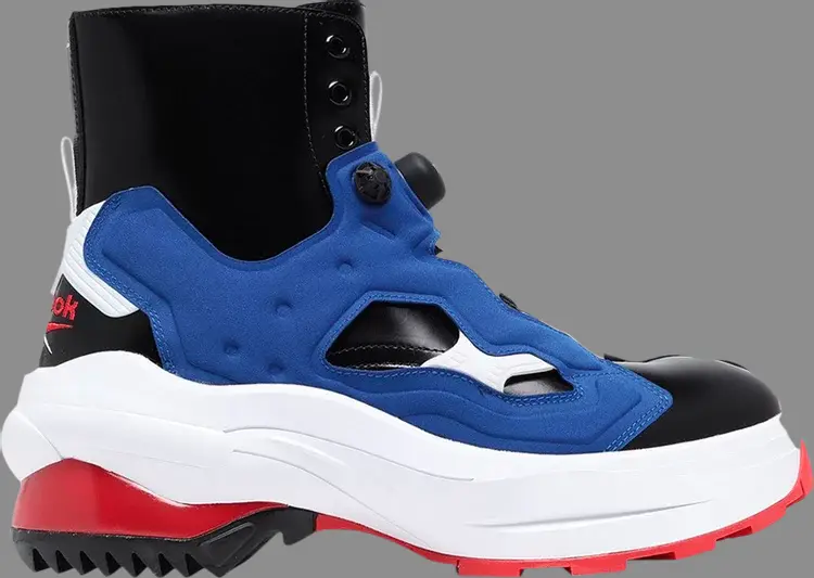 

Кроссовки maison margiela x instapump fury tabi 'bright blue' Reebok, синий