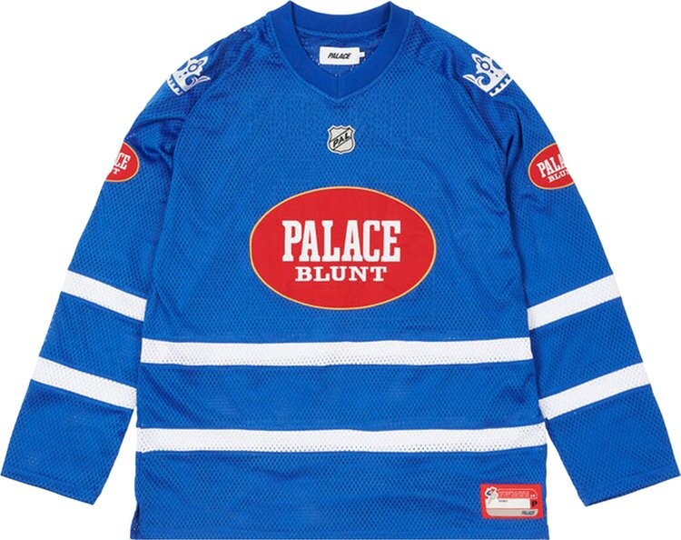 

Футболка Palace Blunt Hockey Jersey 'Blue', синий