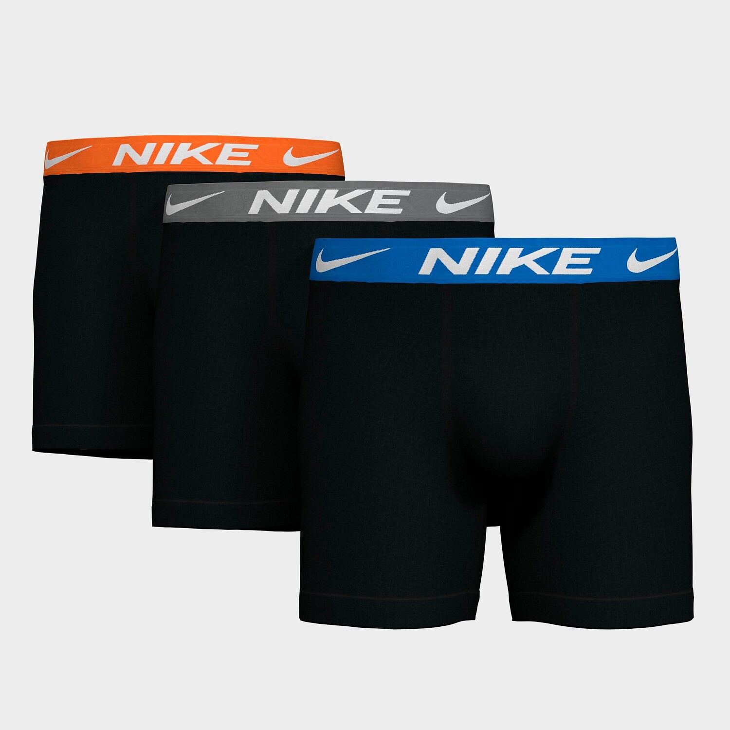 

Мужские трусы-боксеры Nike из эластичного хлопка (3 шт.), черный