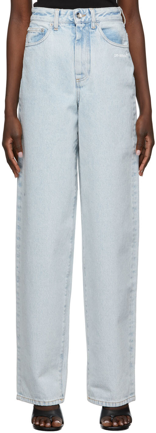 

Синие джинсы Extra Baggy Diag Denim Off-White