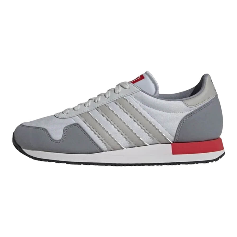 

Кроссовки Adidas USA 84, серый/красный