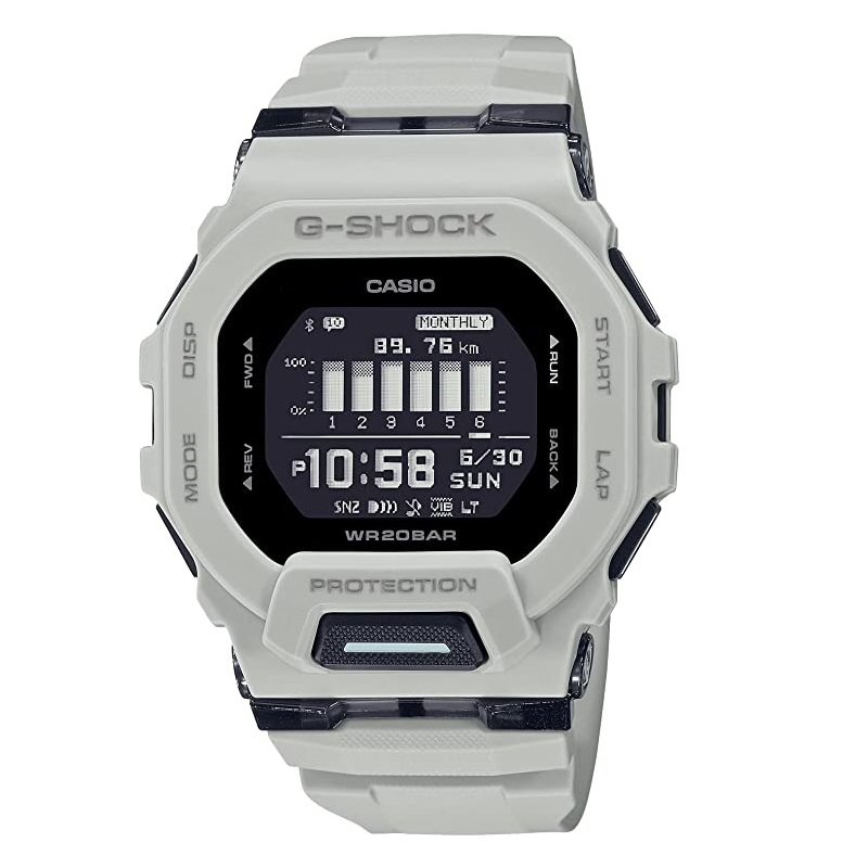 цена Умные часы Casio GBD-200UU-9JF, серый