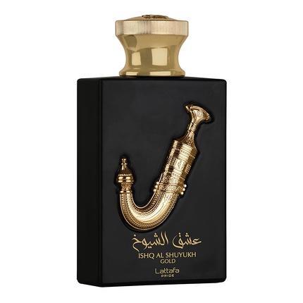 Lattafa Perfumes Ishq Al Shuyukh Gold Lattafa Pride EDP - парфюмированная вода 100 мл карамель, шафран, бобы тонка, замша ishq al shuyukh gold парфюмерная вода 20мл