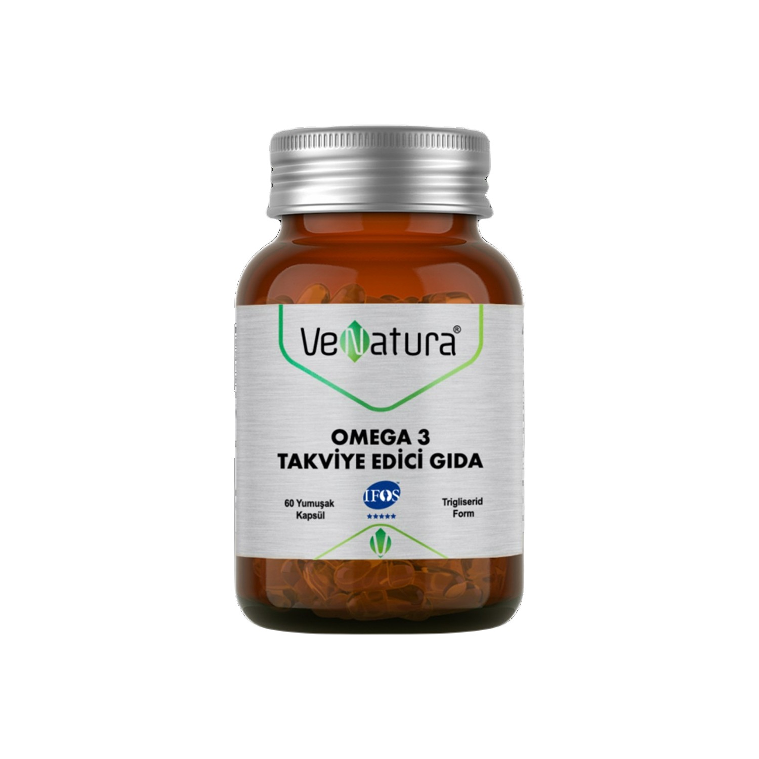 Омега-3 Venatura, 60 капсул желатин пищевой 15 г спецаромат