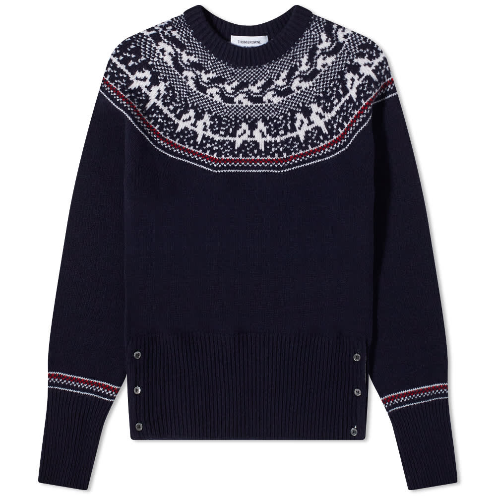 

Джемпер Thom Browne Fairisle Crew Knit