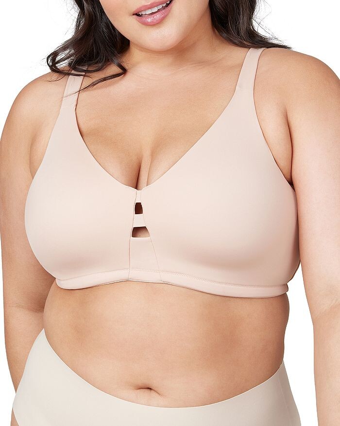 

Низкопрофильный бюстгальтер-минимайзер без косточек Spanx
