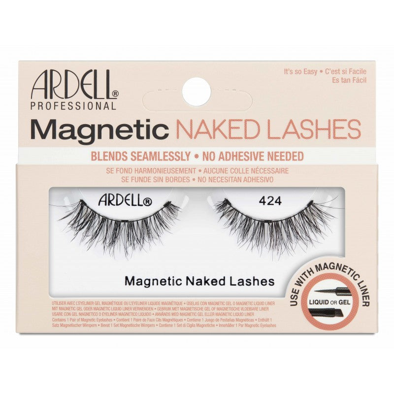 Ardell Накладные магнитные ресницы Magnetic Naked Lashes 424 Черный магнитные ресницы magnetic eyeliner lash tempt kmel02