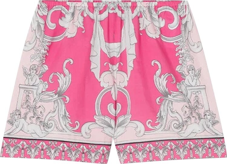 

Шорты Versace Barocco Beach Shorts 'Fuxia/English Rose', розовый