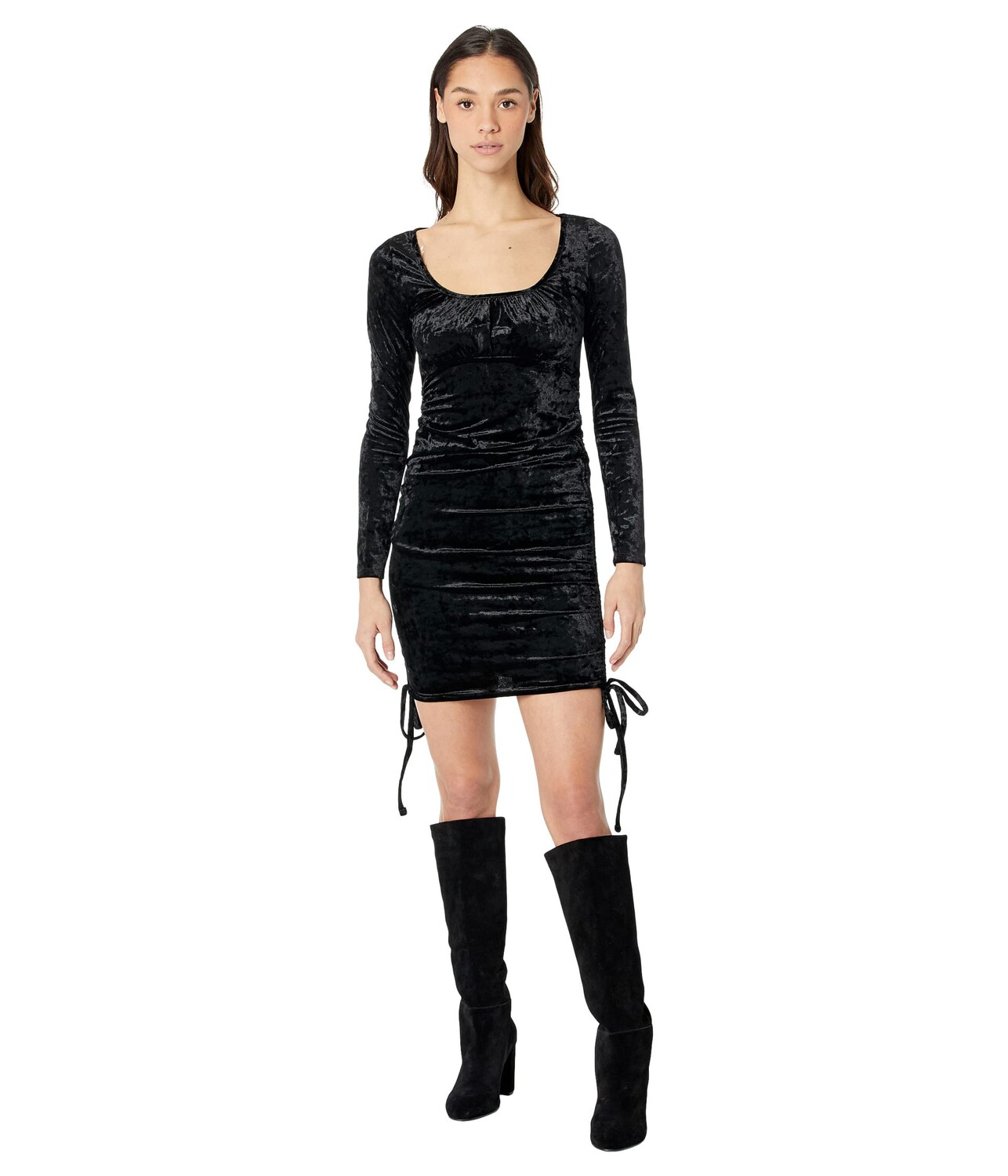

Платье Madden Girl, Long Sleeve Emma Dress with Ruching