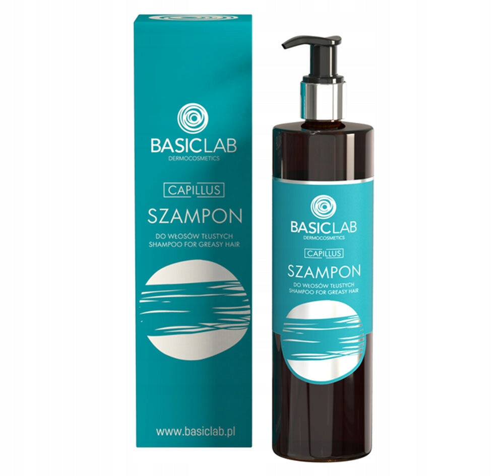 

BasicLab Шампунь Capillus Shampoo для жирных волос 300мл