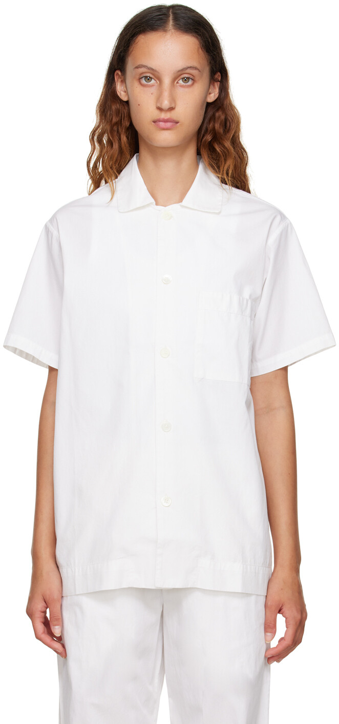 

Полосатая пижамная рубашка Off-White Tekla