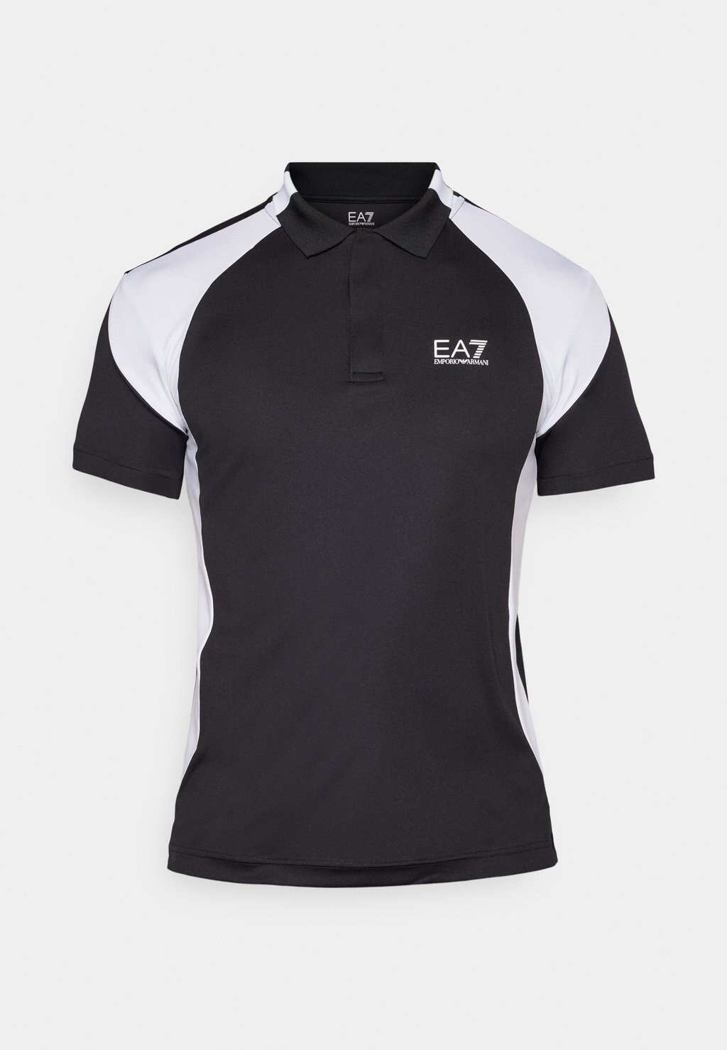 

Поло EA7 Emporio Armani, черный
