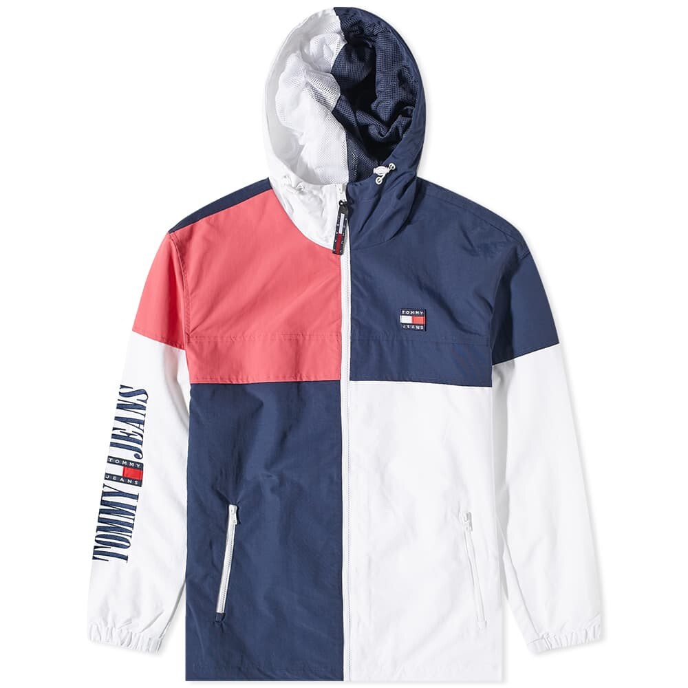 

Ветровка с капюшоном Bold Cross Tommy Jeans, Синий