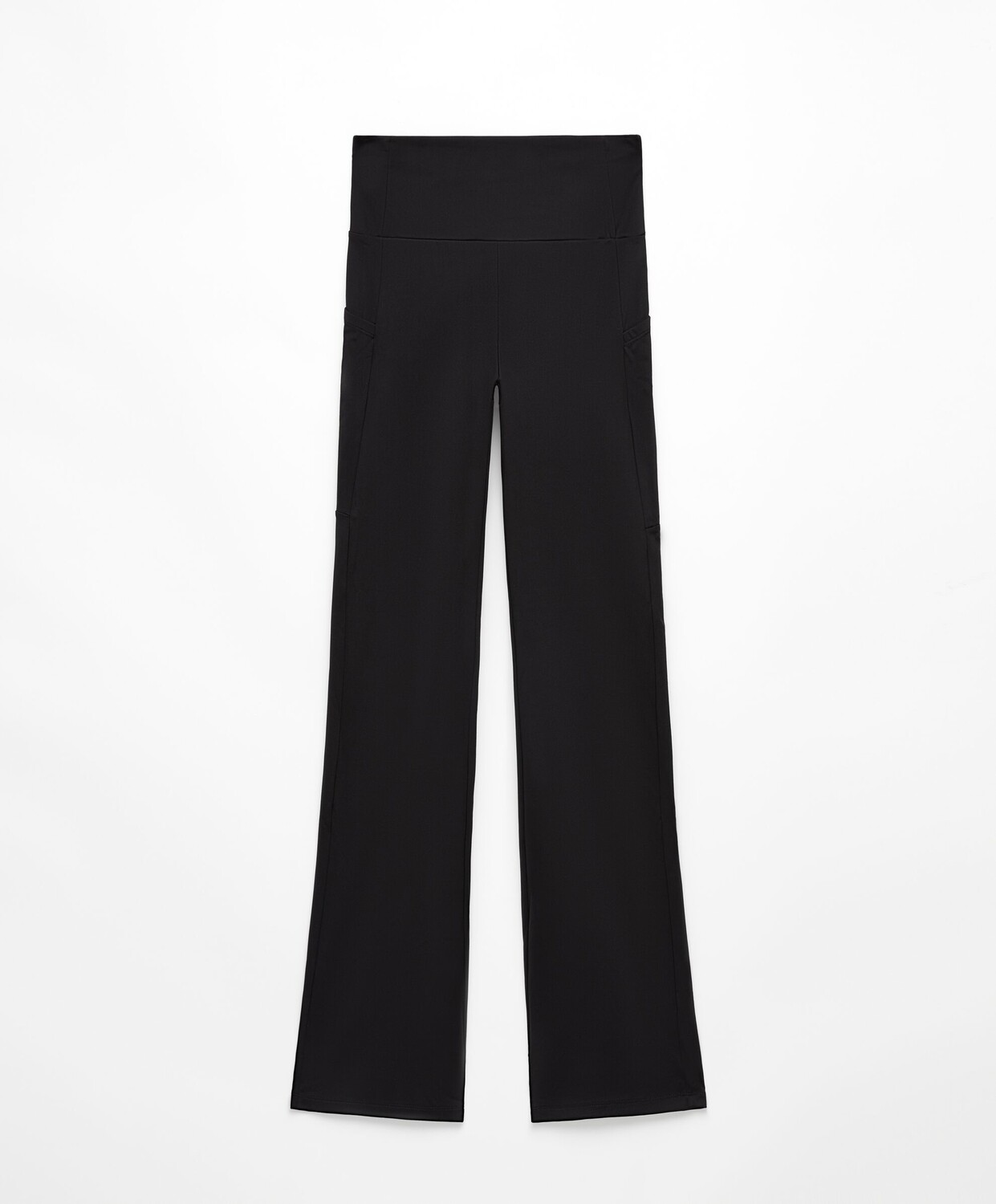 

Брюки Oysho Comfortlux Bootcut With Pockets, черный