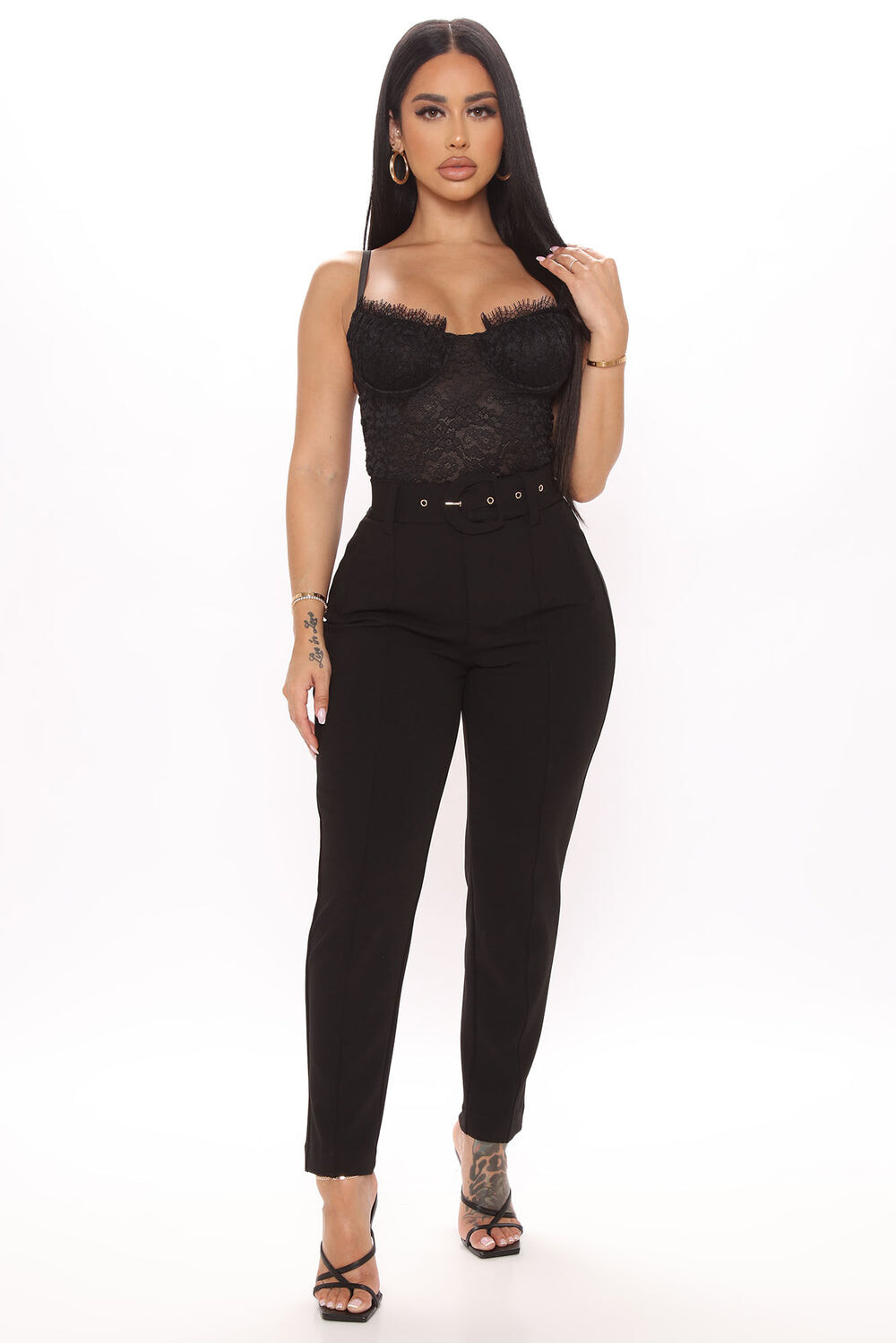 

Брюки Fashion Nova V24545, черный