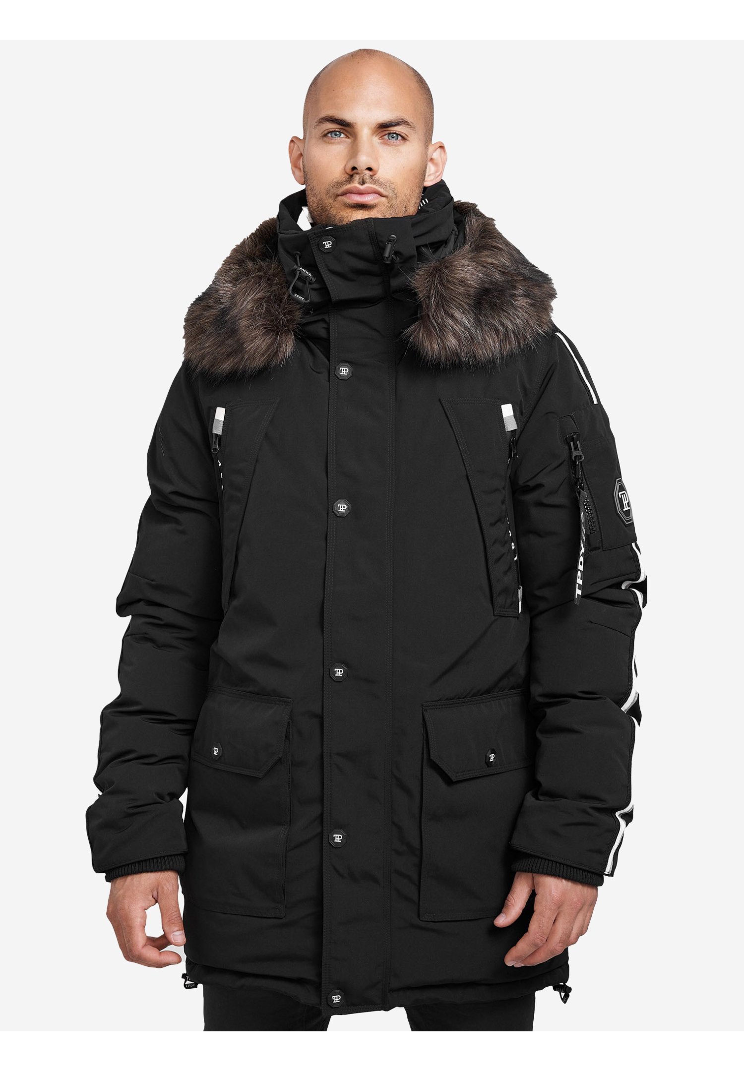 Glorious gangsta parklea fur parka sales jacket white