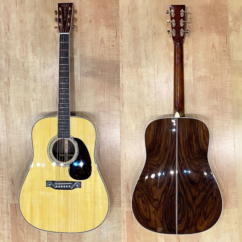 Акустическая гитара Martin Custom Shop D-style с 14 ладами и комплектом Wild Grain East Indian Rosewood #1 2022 Custom Shop D-style 14 Fret Acoustic Guitar with Wild Grain East Indian Rosewood set #1 indian style