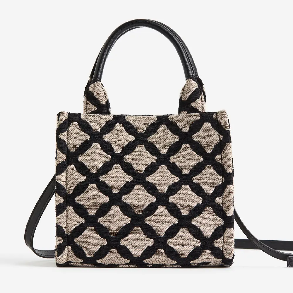 

Сумка H&M Mini Crossbody, бежевый/черный