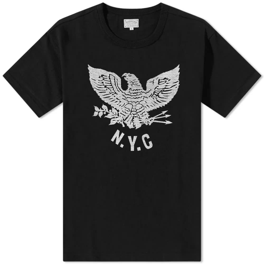 

Футболка The Real McCoys Joe McCoy N.Y.C. Athletic Tee, Черный