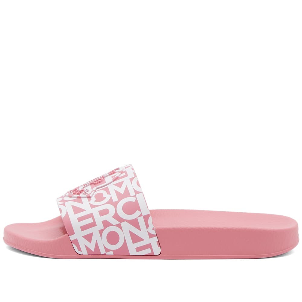 

Шлепанцы Moncler Jeanne All Over Logo Sliders