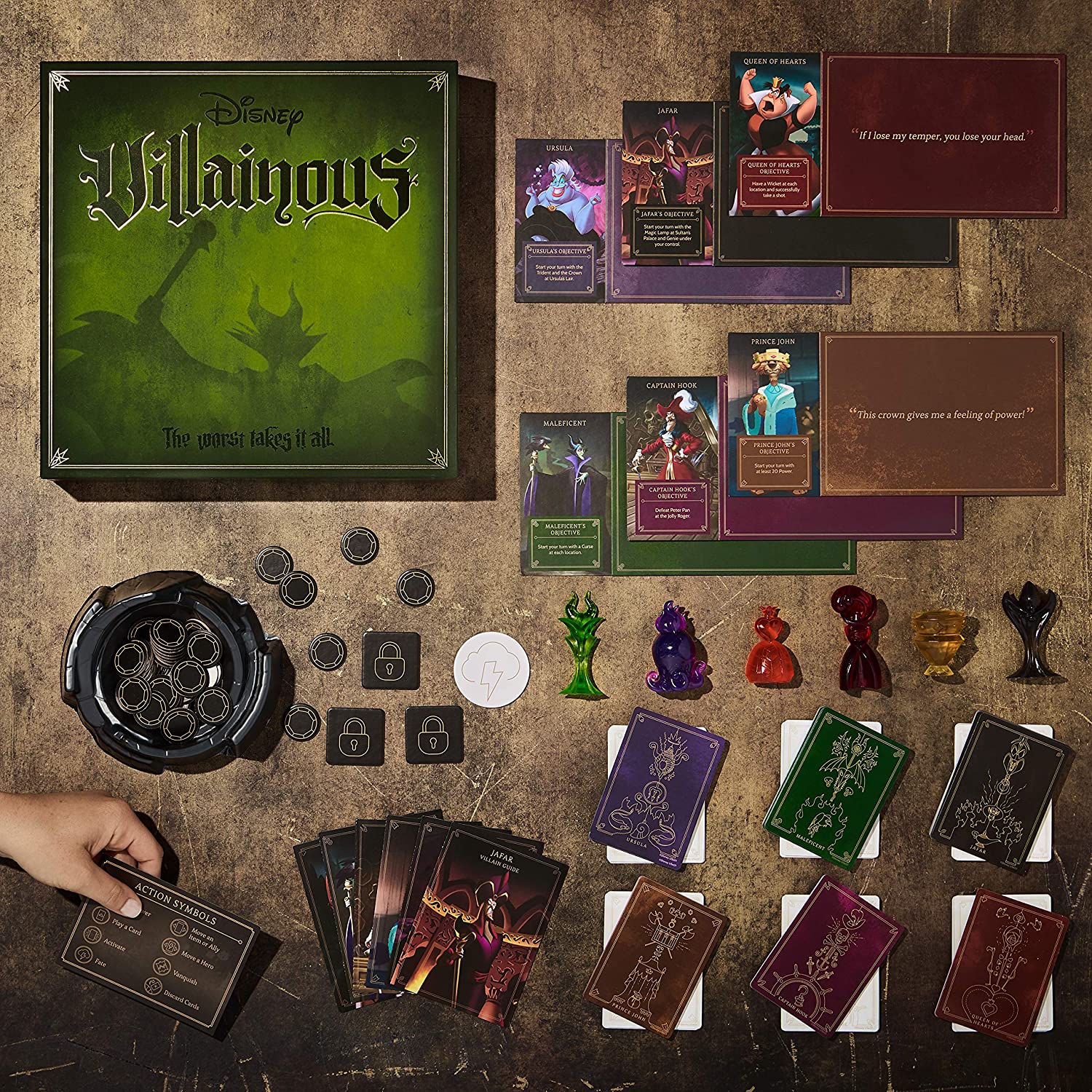 Заказать Настольная игра Ravensburger: Disney Villainous – цены, описание и  характеристики в «CDEK.Shopping»