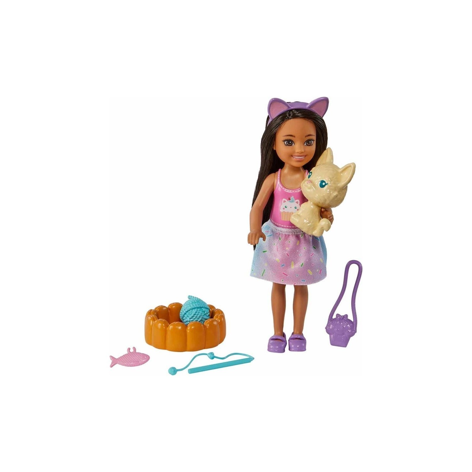 

Кукла Barbie Челси друзья животных серия