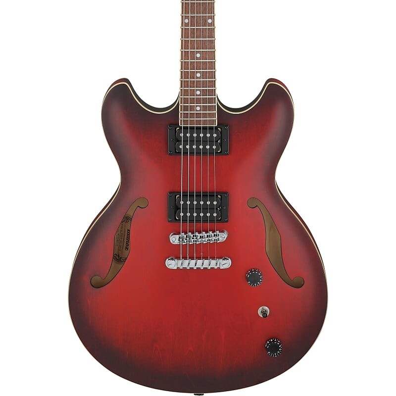 

Ibanez AS53SRF AS Artcore Полуакустическая электрогитара - Sunburst Red Flat