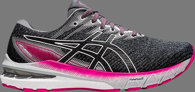 

Кроссовки wmns gt 2000 10 2a wide 'sheet rock pink rave' Asics, серый