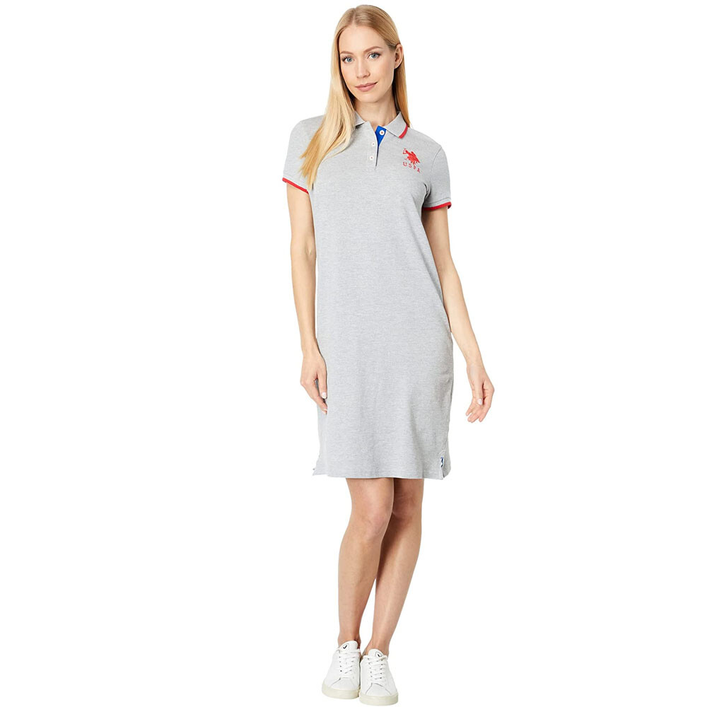 

Платье U.S. Polo Assn. Triple Crown Polo, серый