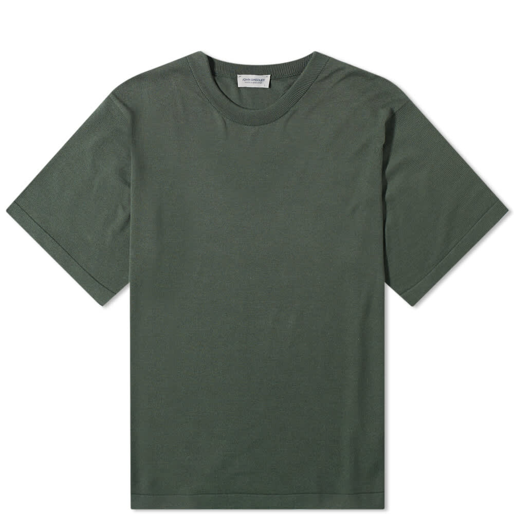 

Футболка John Smedley Tindall Knitted Tee, Серый