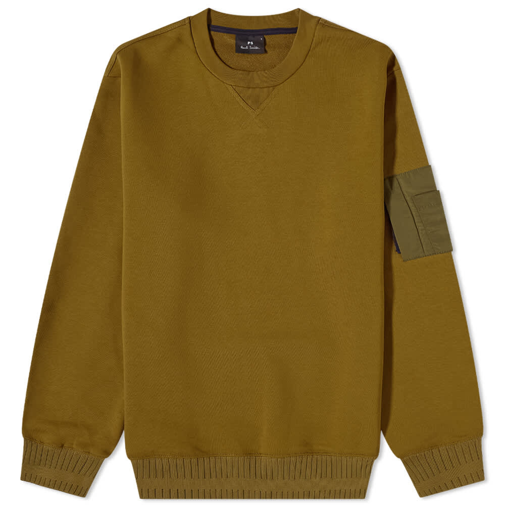

Толстовка Paul Smith Nylon Pocket Crew Sweat, Коричневый